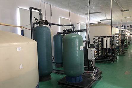 邯郸丽晶泉矿物质水生产过滤车间