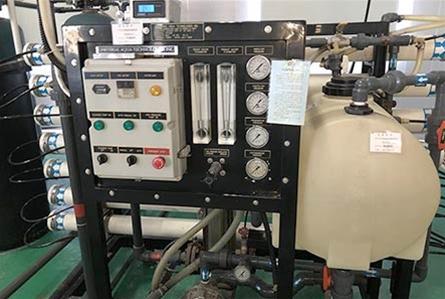 邯郸丽晶泉矿物质水生产过滤车间