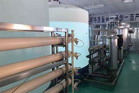 邯郸丽晶泉矿物质水生产过滤车间
